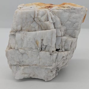 Large Raw Milky Quartz Stone: Crystal Art, Natural Healing Energy (3+ lbs