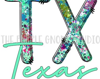 Texas, United States, USA, Sublimation, PNG File, Digital File, 300DPI, Instant Download