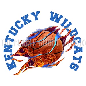 Kentucky Wildcats, Kentucky, Wildcats, Kentucky Basketball, Basketball, Sublimation, PNG, Digital File, 300 DPI, Instant Download