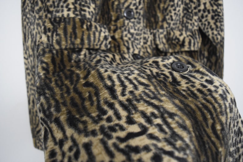 Vintage Leopard Print Jacket