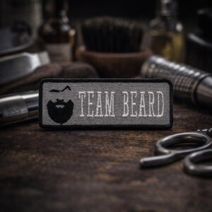 Team Beard - Aufnäher Aufnäher zum Aufnähen, Aufnäher, Aufnäher, Aufnäher, Aufnäher, Aufnäher, Aufnäher, Aufnäher