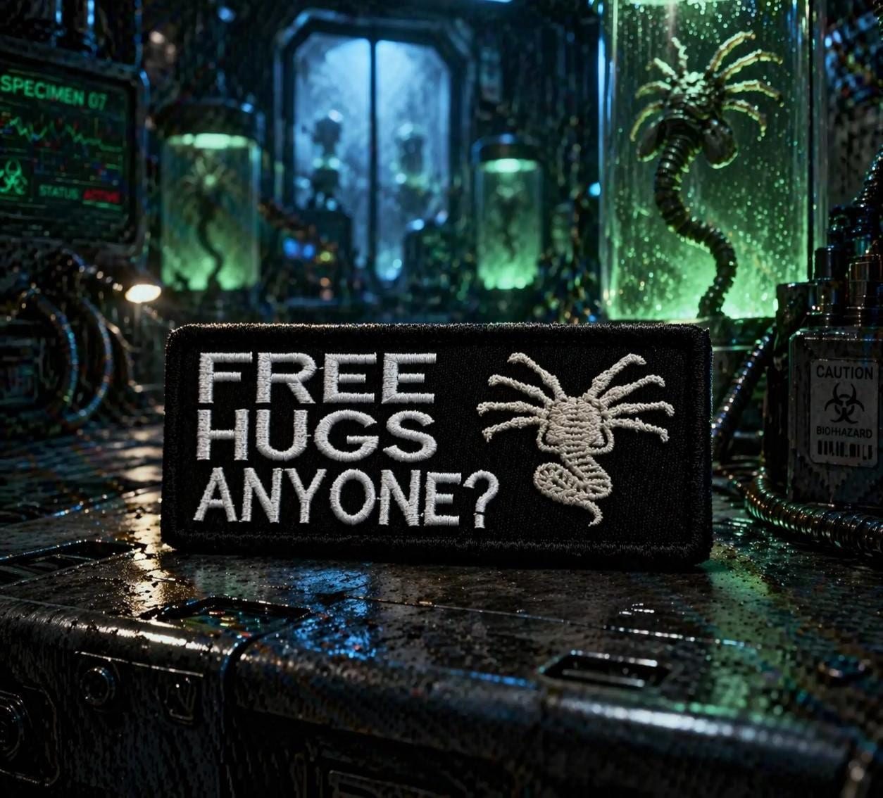 Free hugs facehugger - Etsy 日本