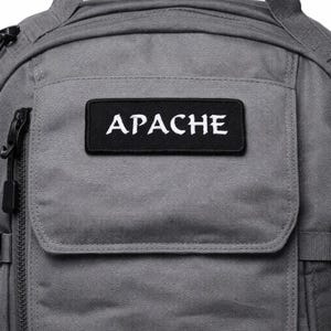 Apachen Aufnäher/Bügelbild/Bikerweste, MC, Motorradkleidung/ gestickte Applikation für Kleidung, Jacke, Rucksäcke Bild 3