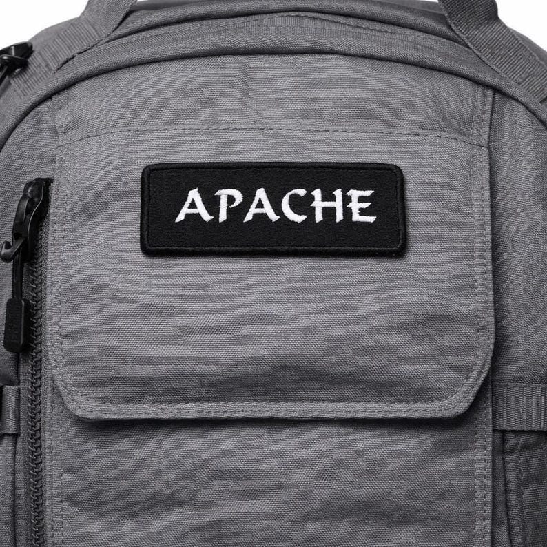 Apachen Aufnäher/Bügelbild/Bikerweste, MC, Motorradkleidung/ gestickte Applikation für Kleidung, Jacke, Rucksäcke Bild 3