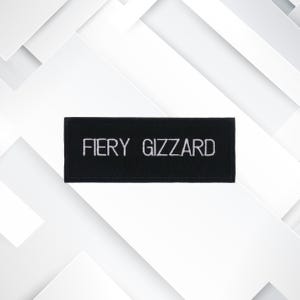 Vurige spiermaag patch opstrijkbare geborduurde applicatie voor jas, rugzak, vest, Tennessee wandelpad badge, outdoor avontuur cadeau