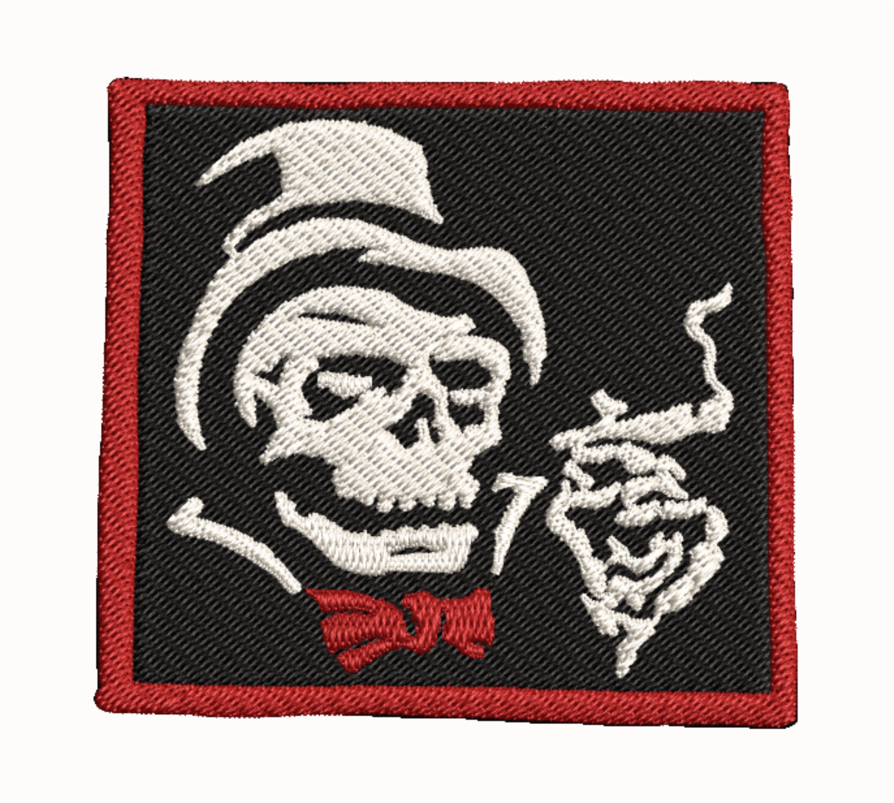 Reaper Crew &ndash; Embroidery Iron-in Or Sew On Patch 4&Prime;x1&Prime; - - USA