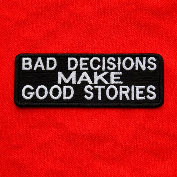 thumbnail interactive-video image 1 of "IT IS WHAT IT IS" Embroidered Patch – Hook & Loop / Iron-On – Funny Biker Humor 1 of 2