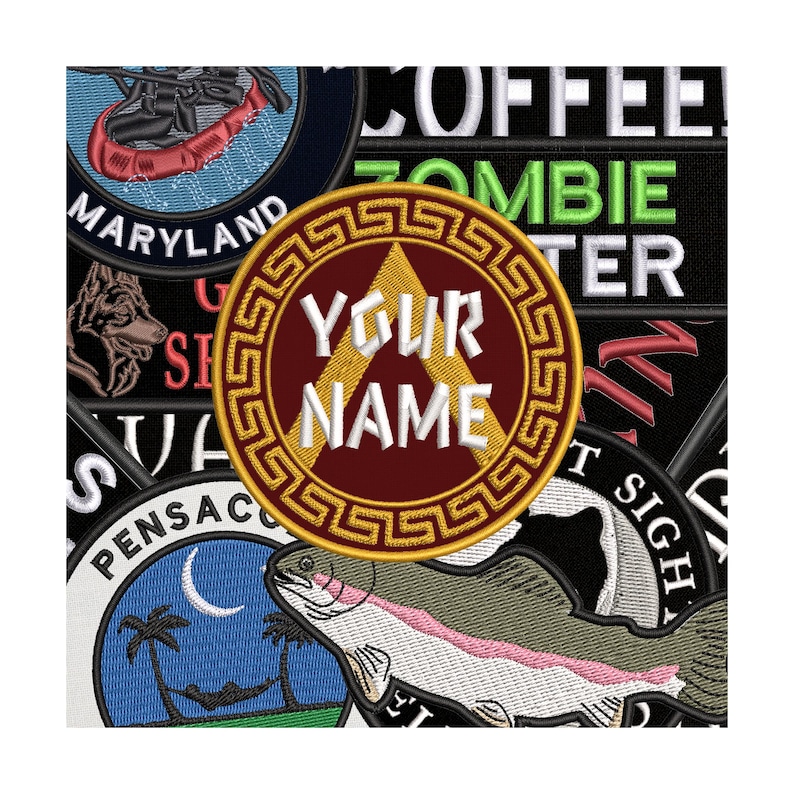 Apachen Aufnäher/Bügelbild/Bikerweste, MC, Motorradkleidung/ gestickte Applikation für Kleidung, Jacke, Rucksäcke Bild 7