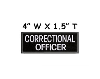 Corrections vest deals patch