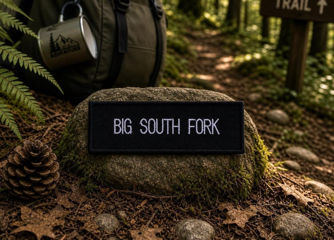 Big South Fork Patch Iron-on Embroidered Appliqué for Backpack, Jacket ...