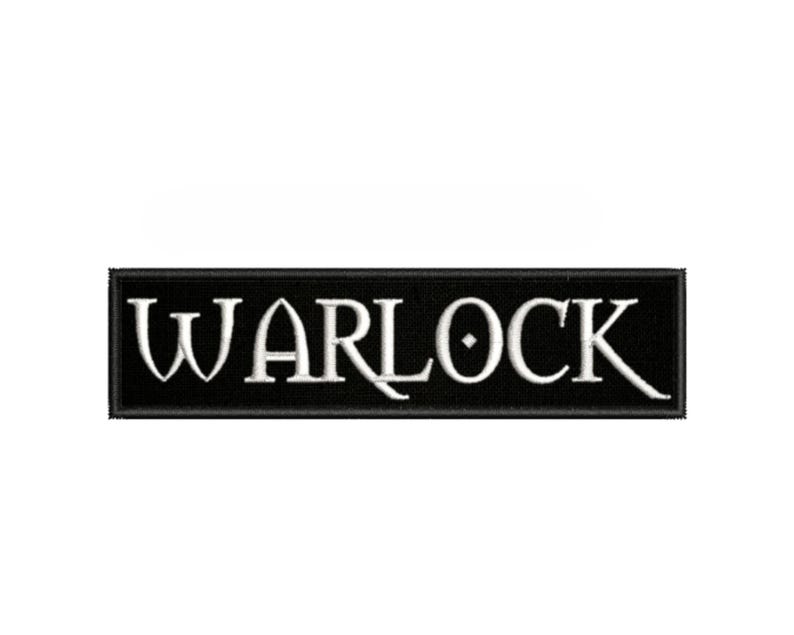 Patch de Bruxo/Classe de Personagem de WoW/Patch Termocolante/Presente para Gamers/Geeks e Nerds/Aplique Bordado para Costurar em Roupas, Jaquetas, Coletes e Mochilas imagem 5