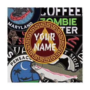 Patch de Bruxo/Classe de Personagem de WoW/Patch Termocolante/Presente para Gamers/Geeks e Nerds/Aplique Bordado para Costurar em Roupas, Jaquetas, Coletes e Mochilas imagem 8