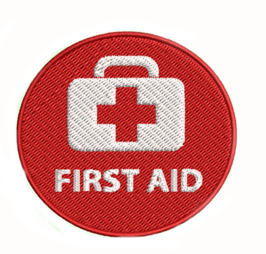 First Aid Merit Badge Embroidered Iron on Patch Funny Cute Etsy
