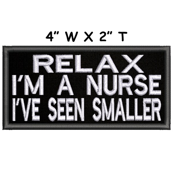 Nurse Name Patch Iron On Etsy