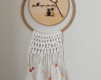 Macrame and Pebble Art