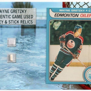 Wayne Gretzky Signed 1980's Game Used Edmonton Oilers Nhl Hockey