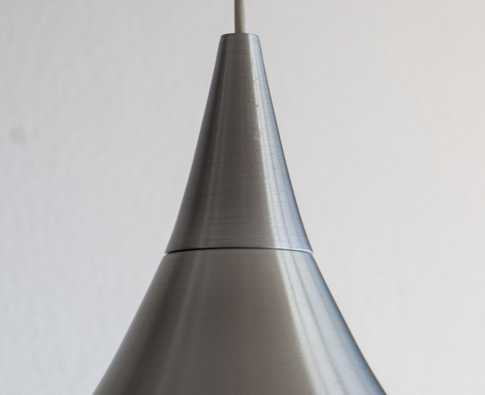 Vintage LYSKÆR Modern Pendulum Aluminium Pendant Light Lamp Danish