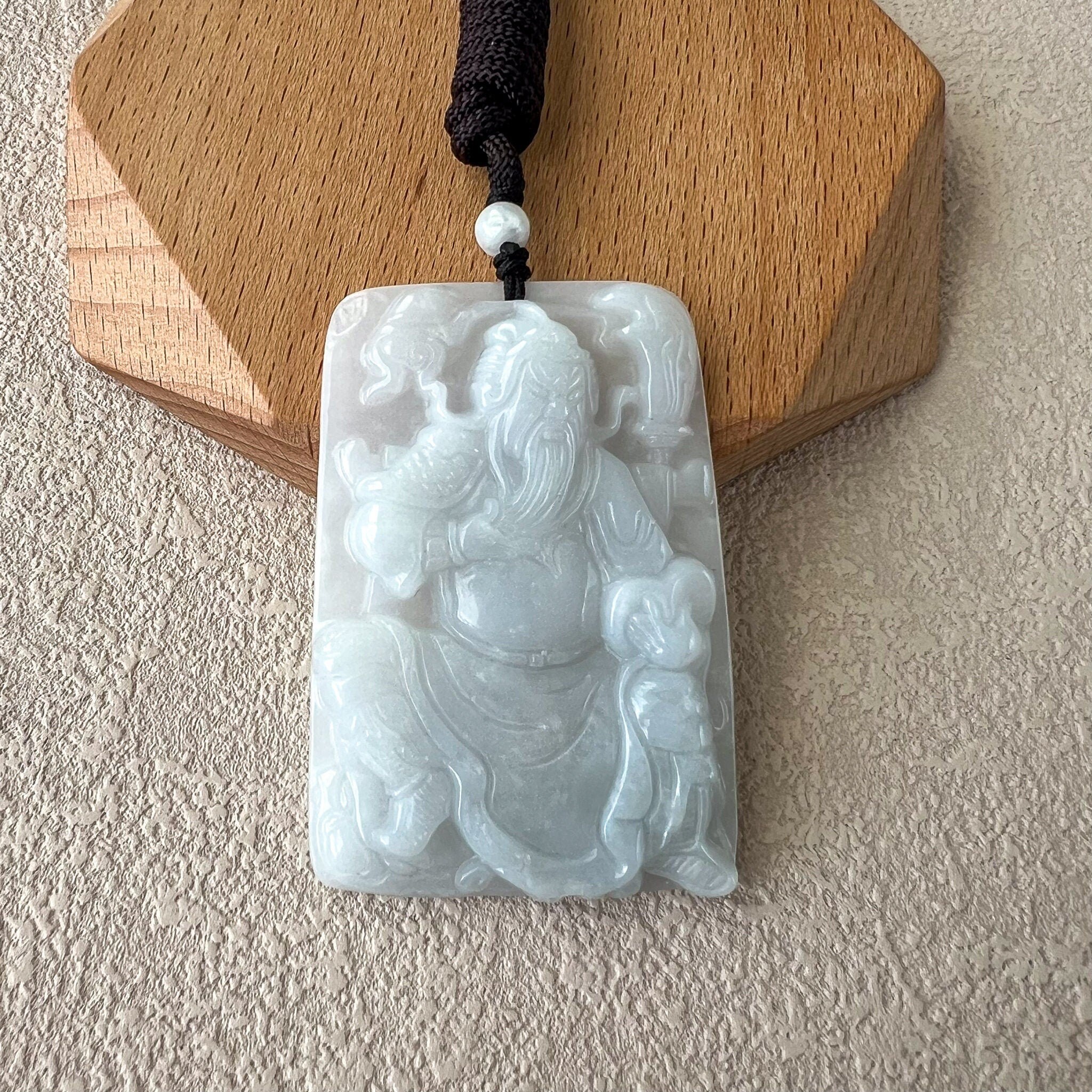 【King Ice】☆日本未入荷☆GUAN YU GOD OF WAR NECKLACE God Of Gangsters Guan Yu Dragon Pendant Necklace - Unisex
