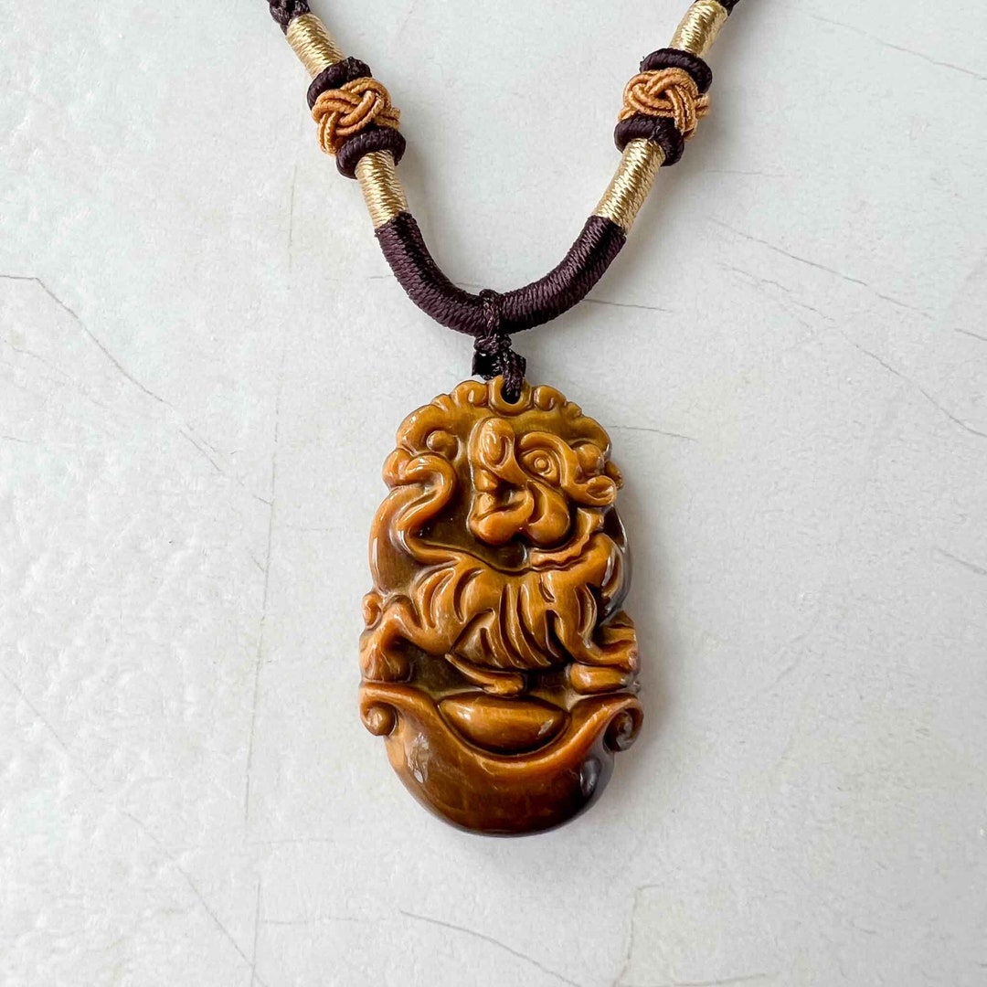 ★希少★【新品】AZLEE 18K TIGER EYES LION CHARM il_1080xN.5019396627_beq0.jpg