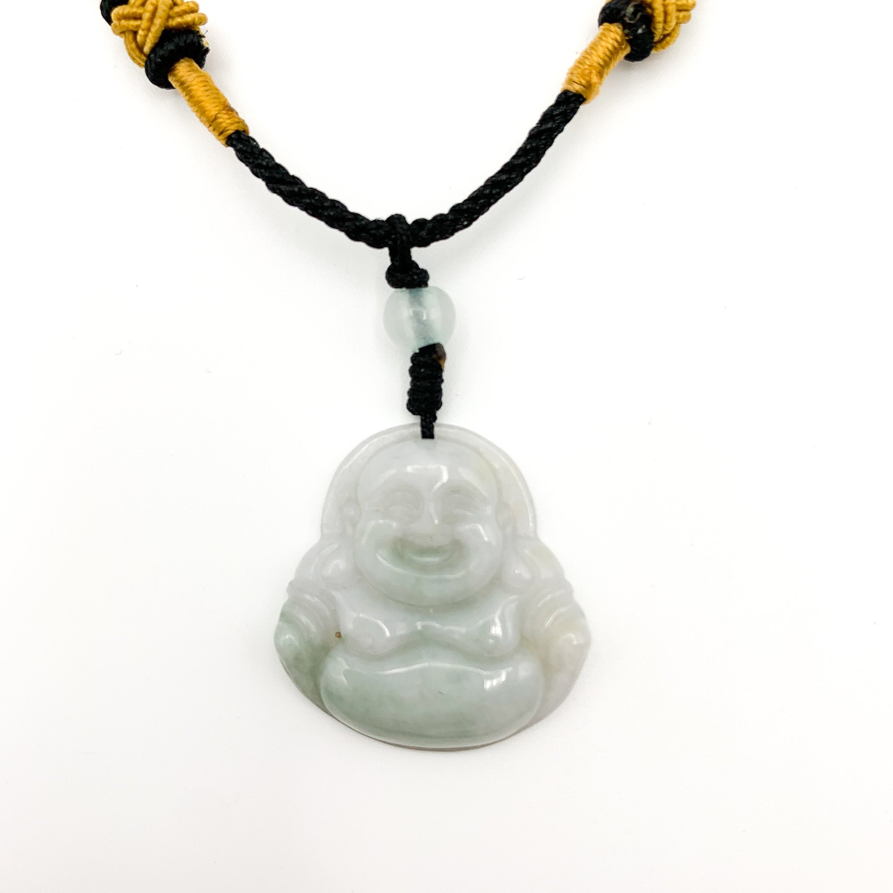 Jadeite Jade Buddha Carved Pendant | Etsy