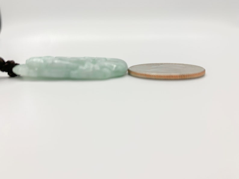 Jadeite Jade Dog Chinese Zodiac Carved Pendant Necklace