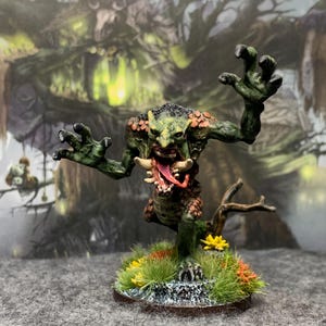Hand Painted Dungeons and Dragons Miniature: Troll.