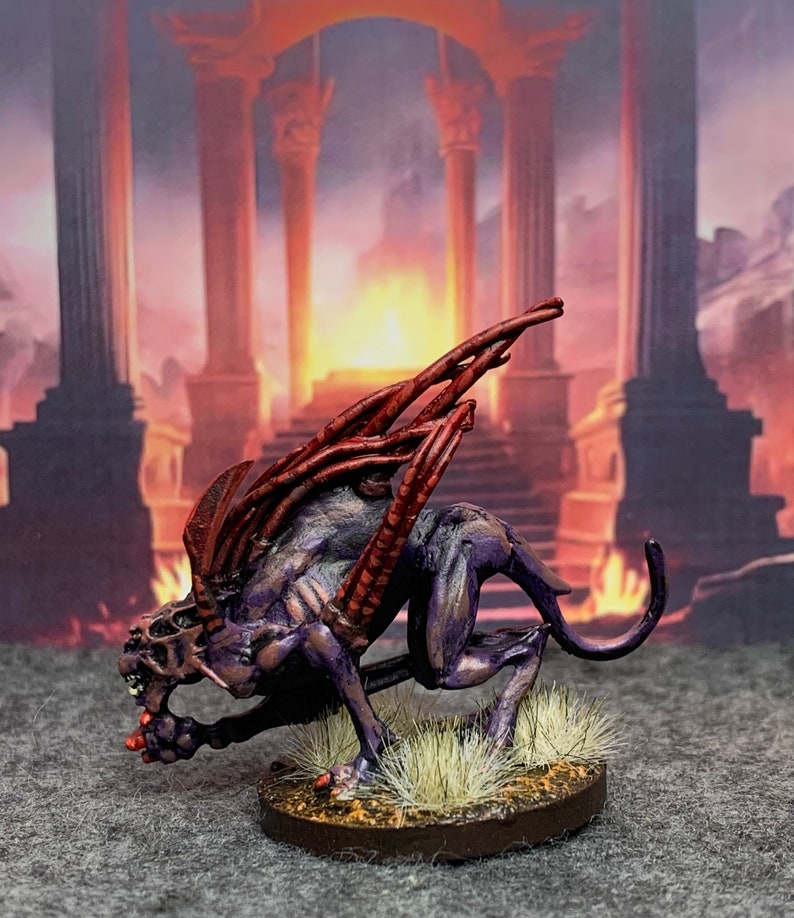 Hand Painted Dungeons and Dragon Miniature: Howler. - Etsy