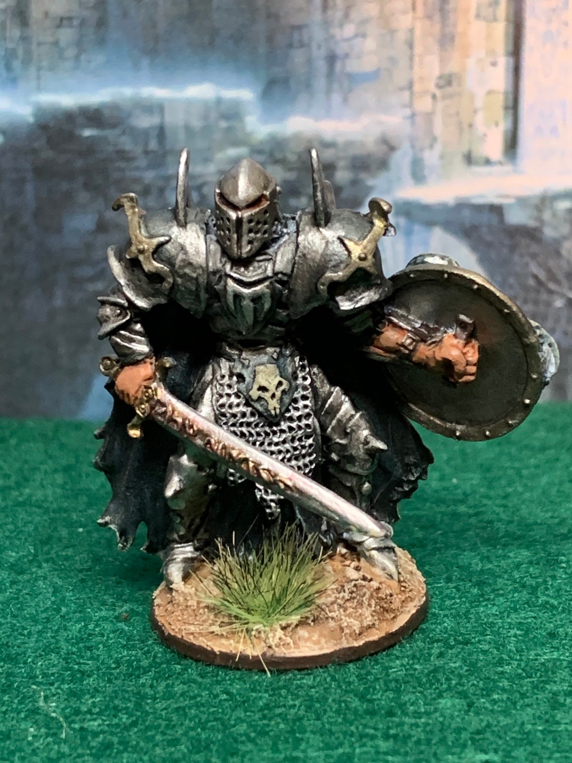 Hand Painted Dungeons and Dragons Miniature Evil Warrior. Etsy