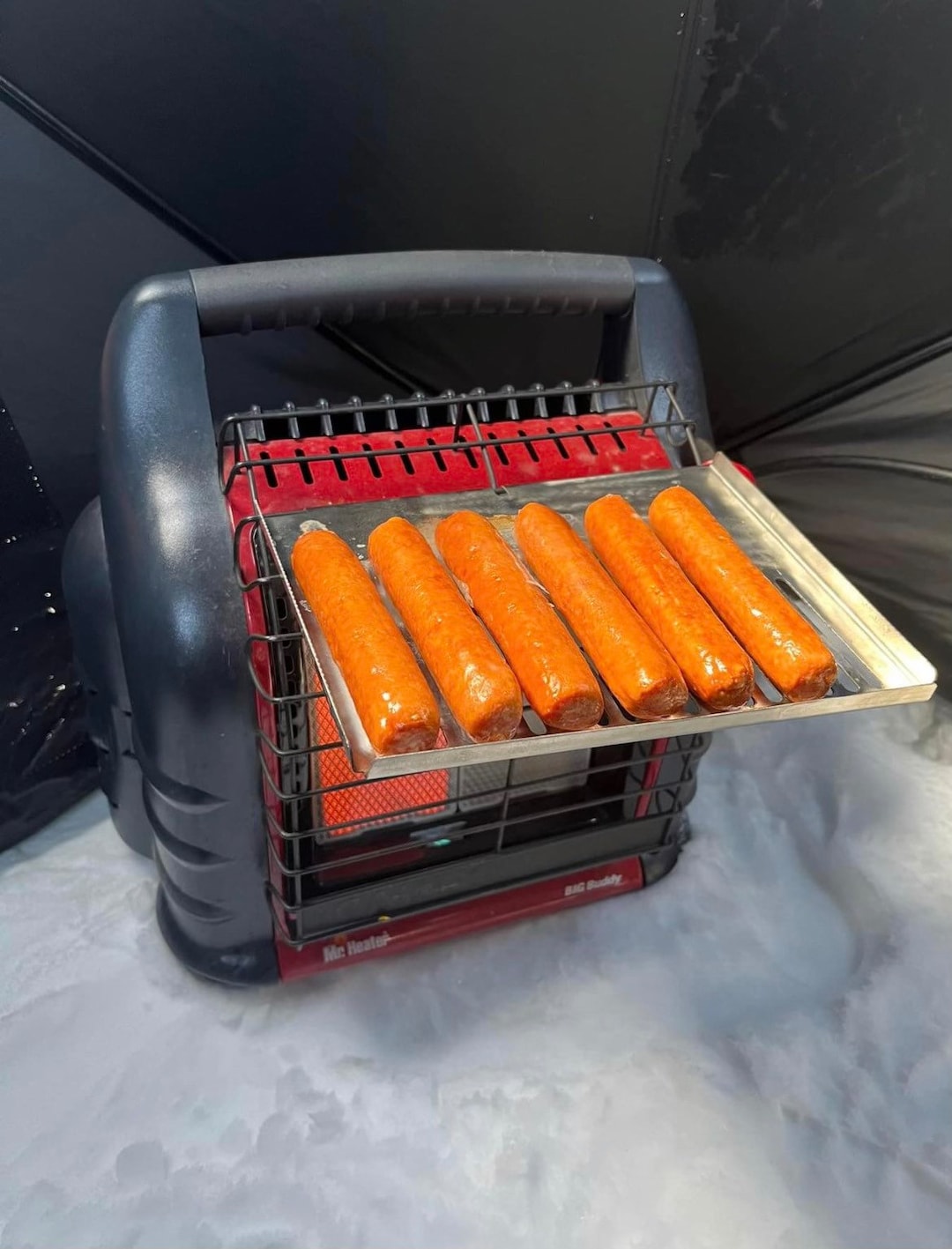 The Big Buddy Heater Attachment the Big Griller Etsy