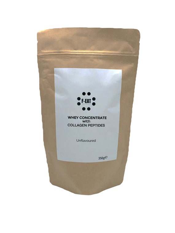 Whey protein with Bovine Collagen Peptides 350g