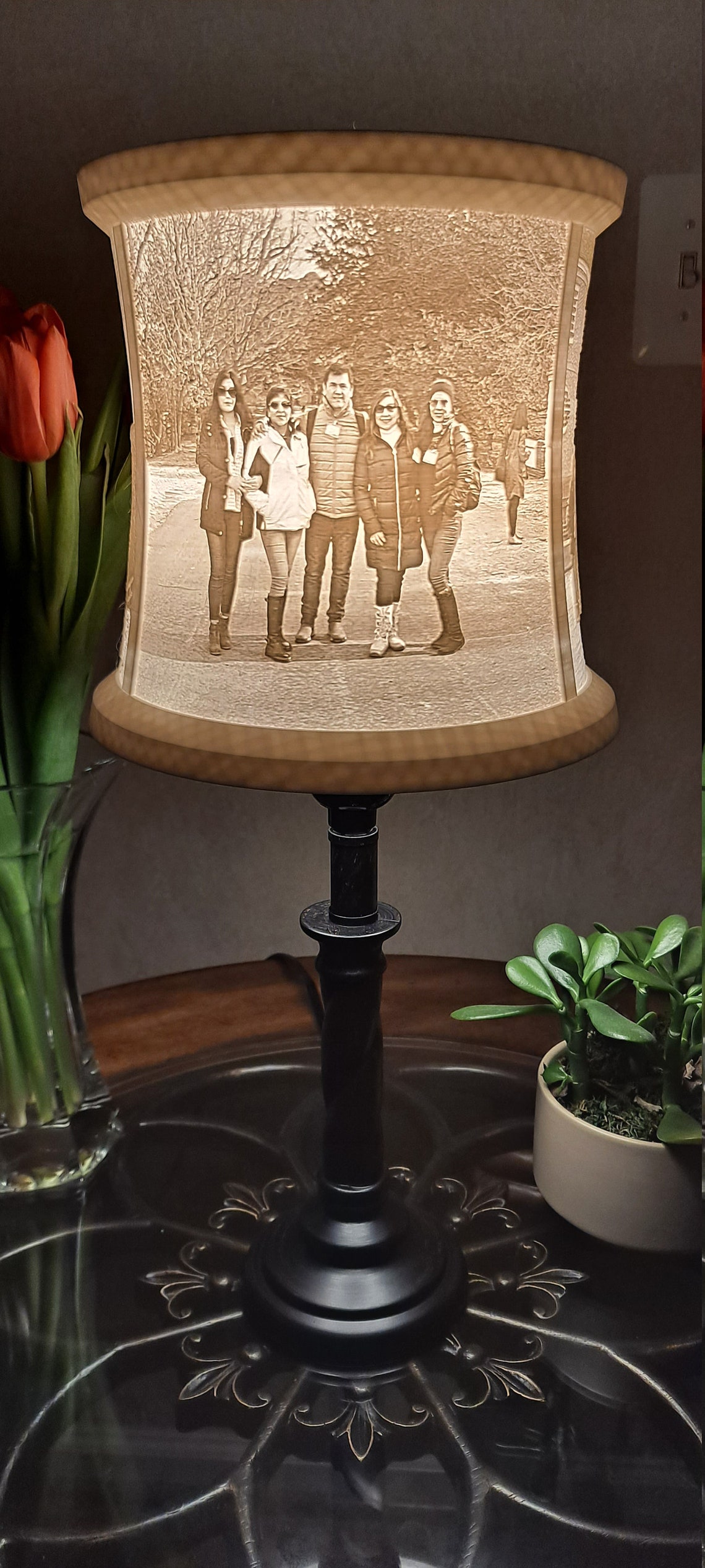 3D Printed Lamp Shade Custom Lamp Shade Picture Lamp Shade Custom Lamp
