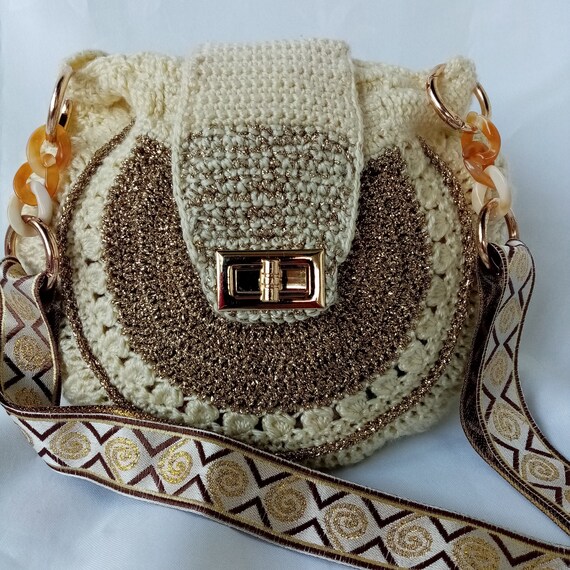 Crochet bag Etsy