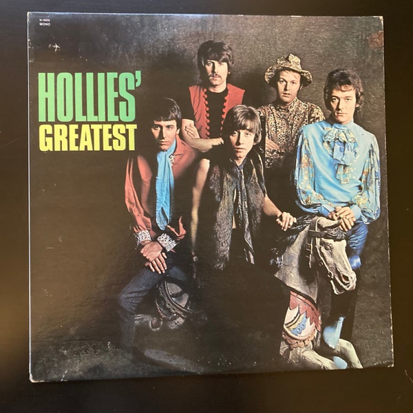 The Hollies - Hollies' Greatest "Bus Stop" "Just One Look" "Look Through Any Window" 1960s Vintage Vinyl Record Album LP