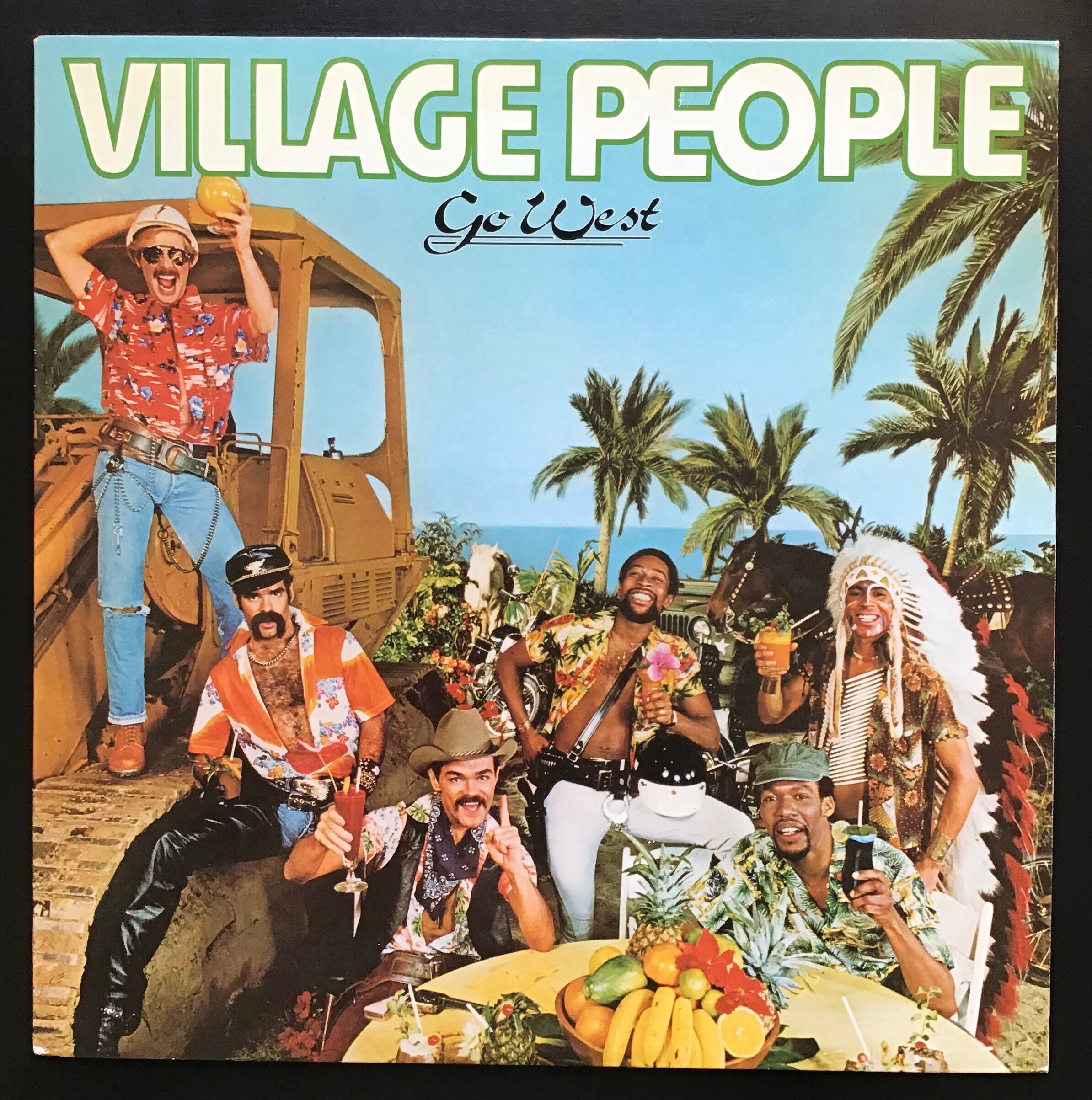 Village People Go West In The Navy Vinyl Lp Etsy