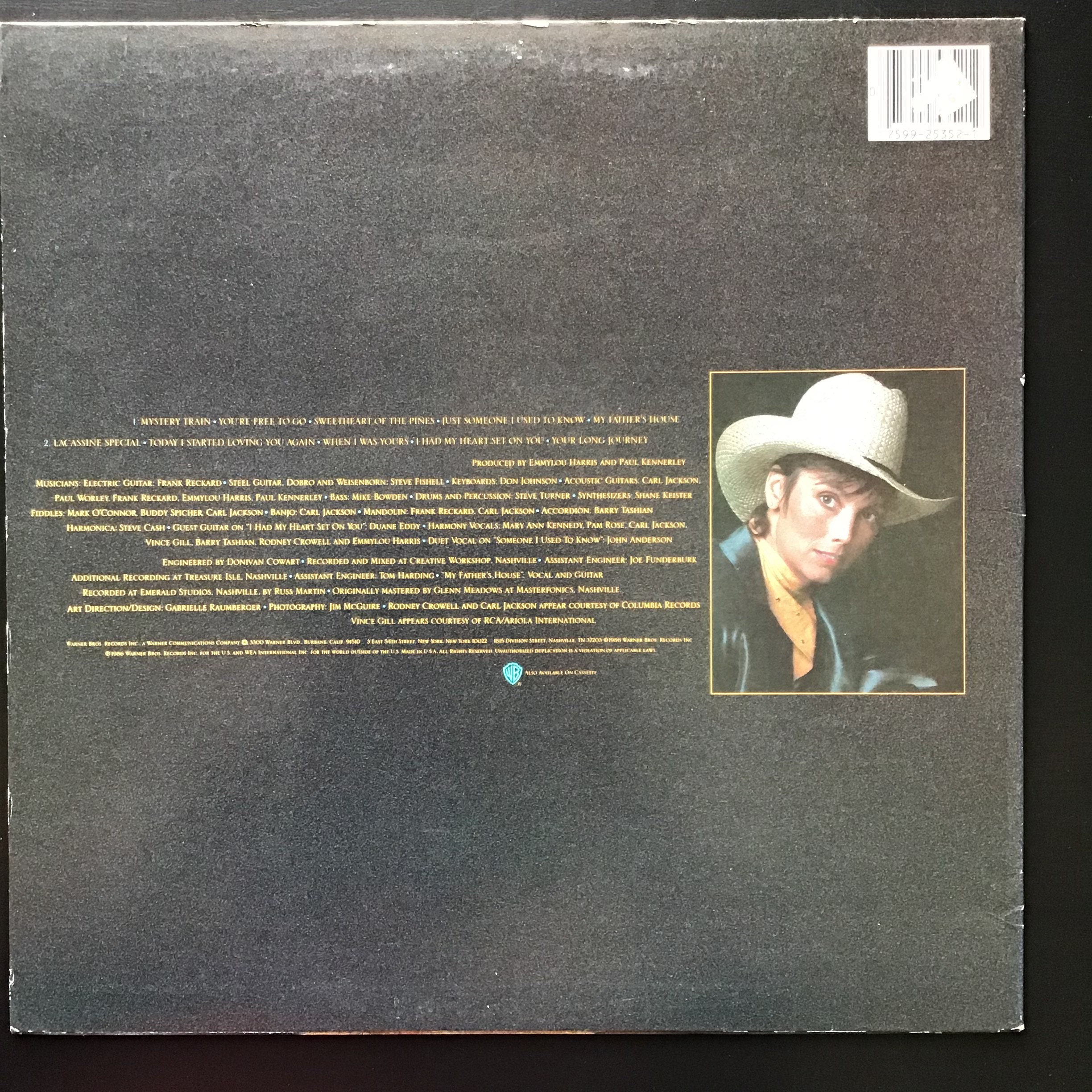 Emmylou Harris Thirteen mystery Train today I Started Loving You Again