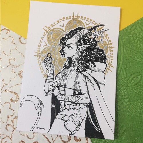 Line Art Personalised Commission Etsy