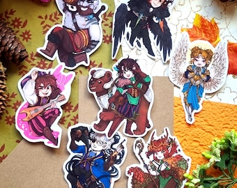 The Almighty Heroes of the realms VM stickers