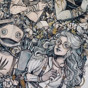 The Bell Ringers A4 Print