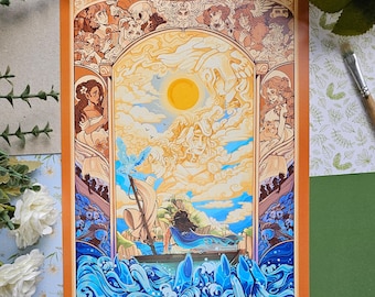 An Epic Odyssey - Musical Inspired - Print A4