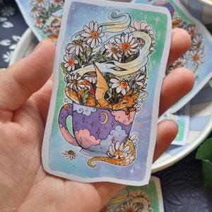 Tasse à thé Dragon Dreams Camomile Sticker