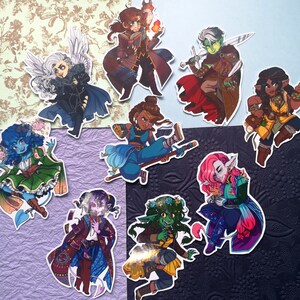 Legend of the Chaos-Crew MN Stickers