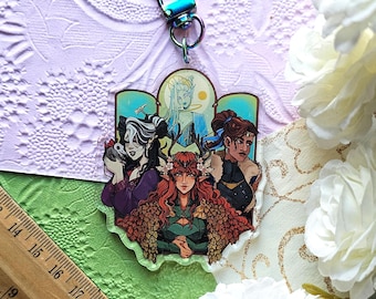 Ode to Marisha  - Acrylic Keyring- D&D - Inspired by Critical role - CR - Sophiralou