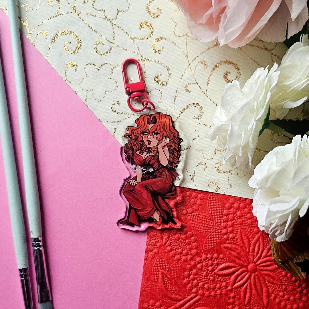 Helen Sharp Acrylic Keyring – Death Becomes Her, Musical Theatre - Etsy