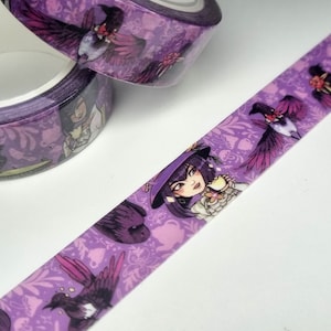 Lavender the poison Witch Washi Tape- Fantasy washi tape- Witch-  Washi tape, Planner and Journal tape