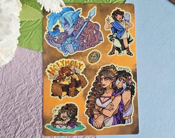 Stickervel Odysseus Family - EPIC the Musical - A6 glanzend vinyl