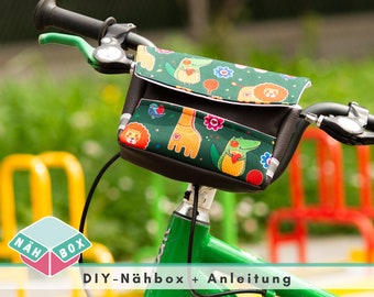 Sewing a handlebar bag with a sewing set for beginners // Sewing a bike bag yourself // Sewing set and sewing instructions handlebar bag // The BIKE BAG