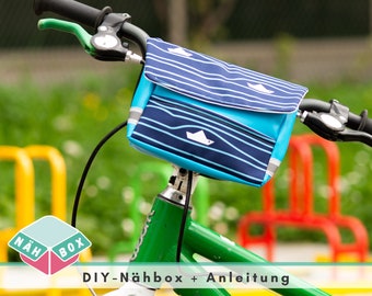 Sewing a handlebar bag with a sewing set for beginners // Sewing a bicycle bag yourself // The BIKE BAG // Sewing ideas gift for a seamstress