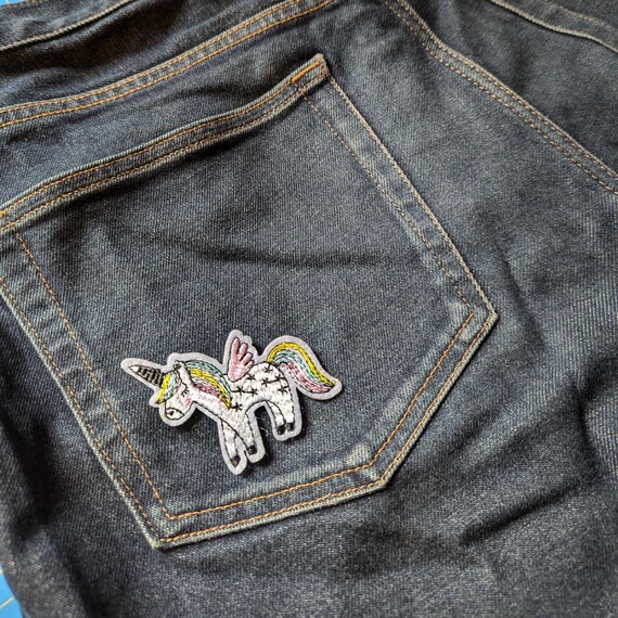 20 Pezzi Toppe Termoadesive Bambini Unicorno Patch Toppe Termoadesivi Adulti Bambini Toppe