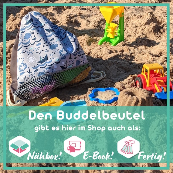 Sommer Strand Aufbewahrungstasche Netztasche Kinder Sandspielzeug Sack Case Neu. 