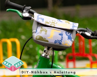 Sewing a handlebar bag with a sewing set for beginners // Sewing a bicycle bag yourself // The BIKE BAG // Sewing ideas gift for a seamstress